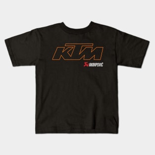 KTM Akrapovic Exhaust Kids T-Shirt